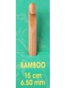 Pony Crochet Hook Bamboo 15cmx6.5mm