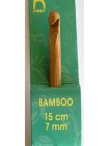 Pony Crochet Hook Bamboo 15cmx7.0mm