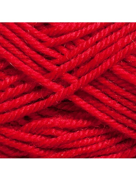 Woolly 65% Wool 35% Acr 50g  Red