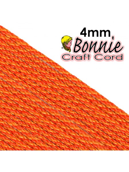 Bonnie Braid 4mm 100yds Tangerine