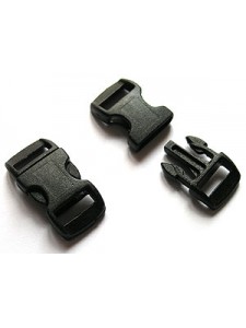 Buckle Plastic 10mm Black - 5 units