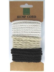 Hemp Cord Twisted Mix #1 3 x 1.7 meters