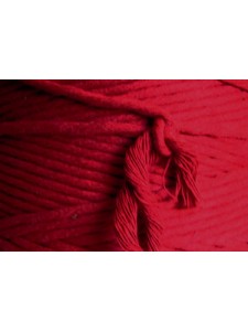 Cotton Single Twist 4mm Red 250m 1kg