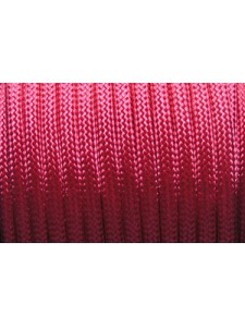 Poly Cord Braided 4mm Cherry 25 meters