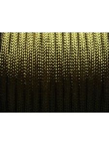 Poly Cord Braided 4mm Olive 25 meters