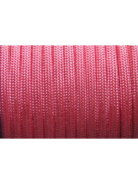 Poly Cord Braided 4mm Pink 25 meters