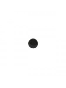 Wood Beads 12mm Round 18pcs Black