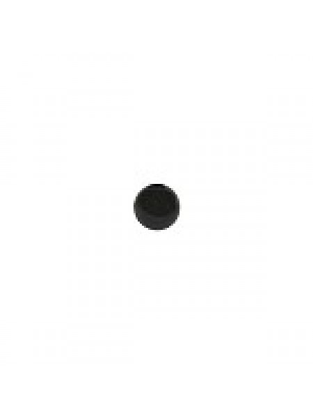 Wood Beads 12mm Round 18pcs Black