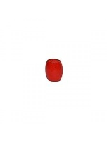 Wood Beads 16x15 Barrel 12pcs Red