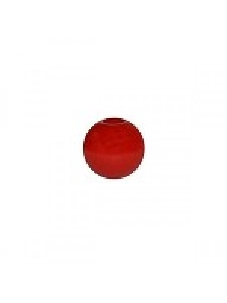 Wood Beads 20mm 8pcs Red