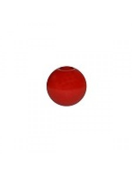 Wood Beads 25mm 6pcs Red