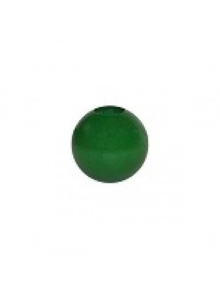 Wood Beads 32mm Round 2pcs Kelly