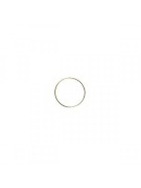 Ring 2.5inch diameter (63mm) Gold colour