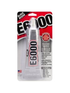 E6000 Adhesive 2 ounze Black