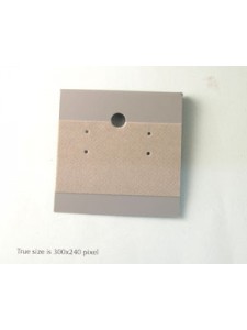 Plastic E/R Cards 50x50mm Grey