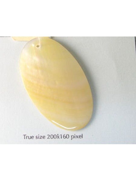 Mother of Pearl Oval 49x32mm