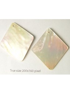 Mother of Pearl Diamond 40mm