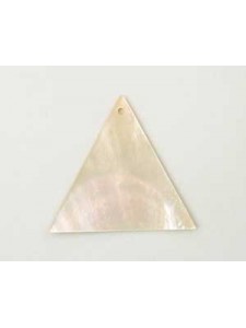 Mother of Pearl Triangle 40mm