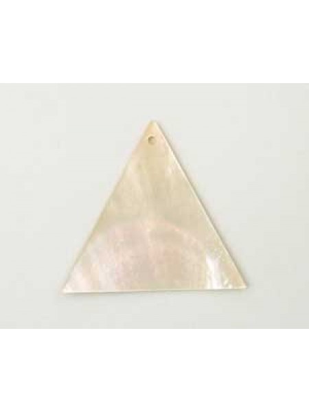 Mother of Pearl Triangle 40mm