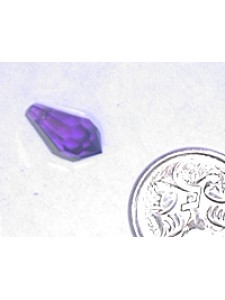 Swar Raindrop Stone 13mm Amethyst