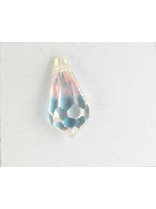 Swar Raindrop Stone 18mm Clear AB