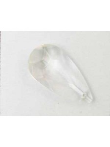 Swar Teardrop Stone 24mm Clear