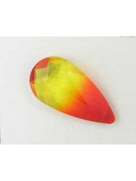 Swar Teardrop Stone 24x12mm Fireopal