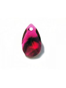 Swar Teardrop Pendant 16mm Ruby