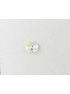 Swar Disc Pendant Bead 6mm Clear AB