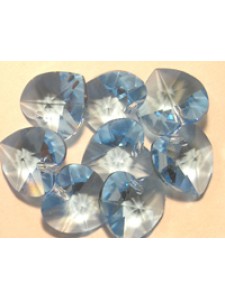 Swar Heart Stone 10mm Aquamarine