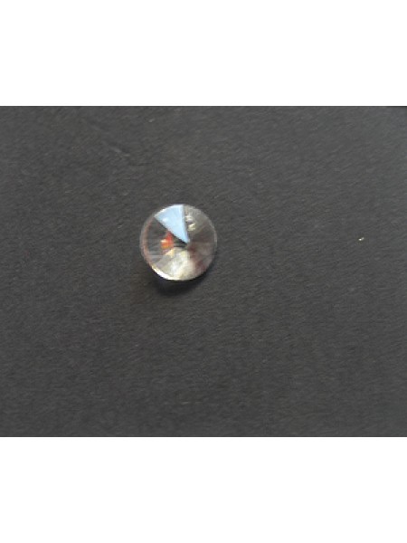 Swar Disc Pendant Bead 6mm Clear