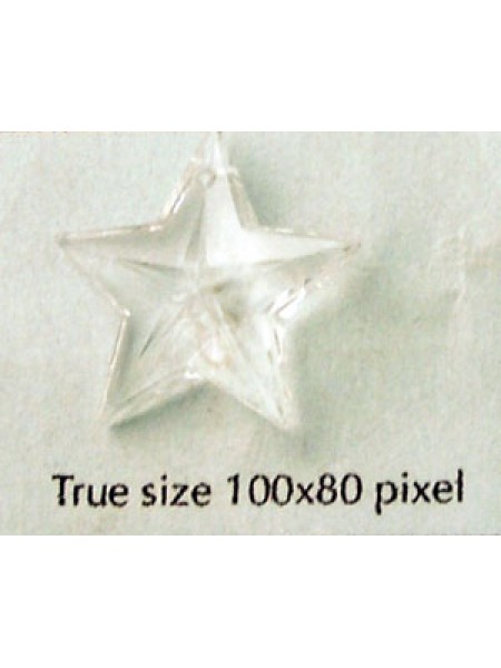 Swar Star Stone 20mm Clear