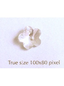 Swar Flower 12mm Clear