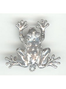 Pewter Spotty Frog