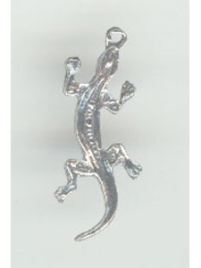 Pewter Small Lizard