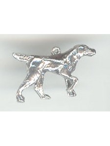 Pewter Pointer Dog