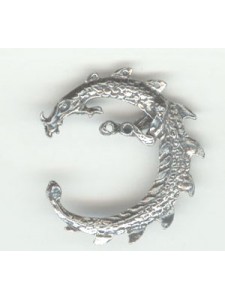 Metal Curved Dragon