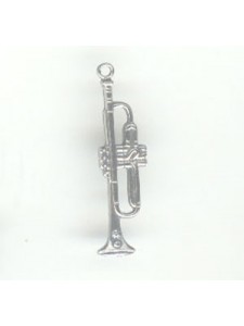 Metal Trumpet Charm