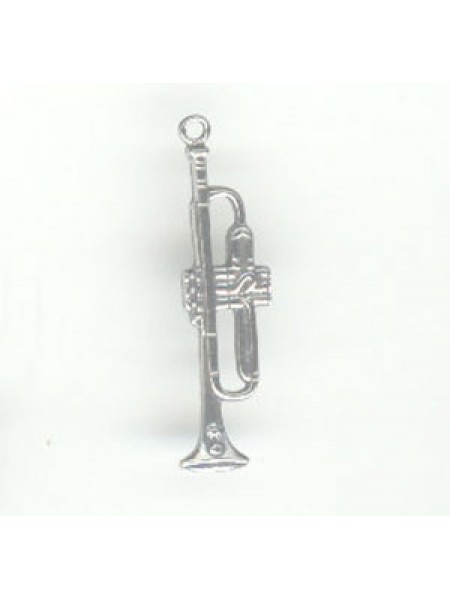 Metal Trumpet Charm