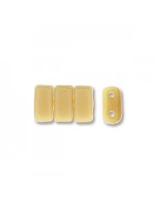 Bricks 2 H 3x6mm Opaque Lt Beige 50beads