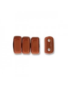 Bricks 2 H 3x6mm Umber 50beads