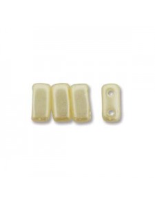 Bricks 2 H 3x6mm Cream 50beads