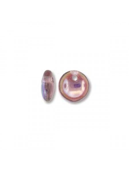 Lentil 6mm Amethyst AB 50 Beads/str