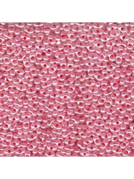 Peanut 2x4mm Ceylon Pink - 23gram