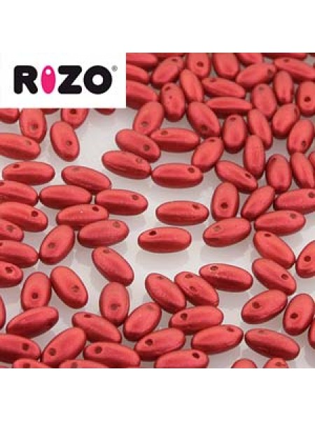 Rizo 2.5x6mm Chalk White Lava Red 22gram