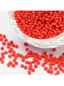 Seed Bead 12/0 450gram Opaque Red