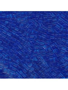 Miyuki Square 3mm Trans saphire blue 5gm