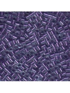 Miyuki Square 3mm Met Purp/L Crys 5 Gram