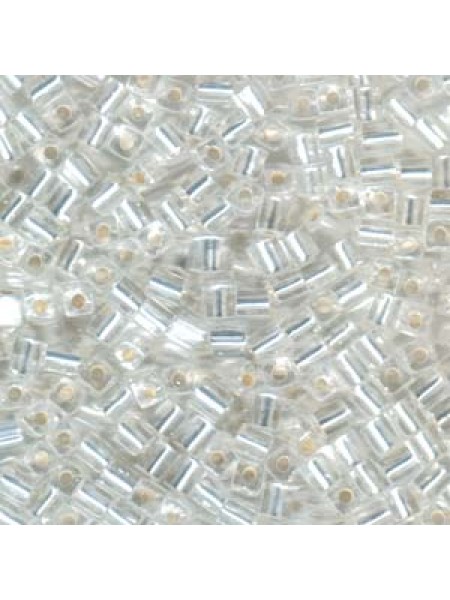 Miyuki Square 4mm S/L Crystal 5 Gram