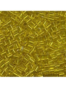 Miyuki Squares 4mm Yellow S/L - 5 gram